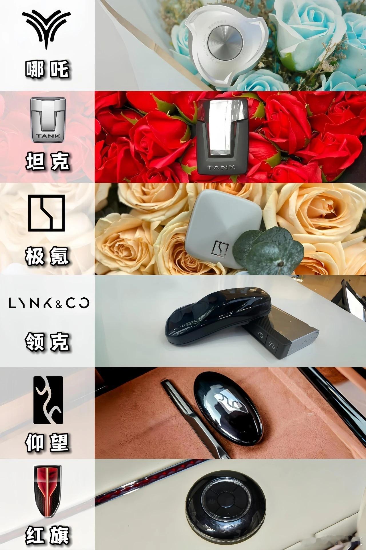 国产汽车品牌车钥匙合集 哪家好看我与汽车的日常 北京