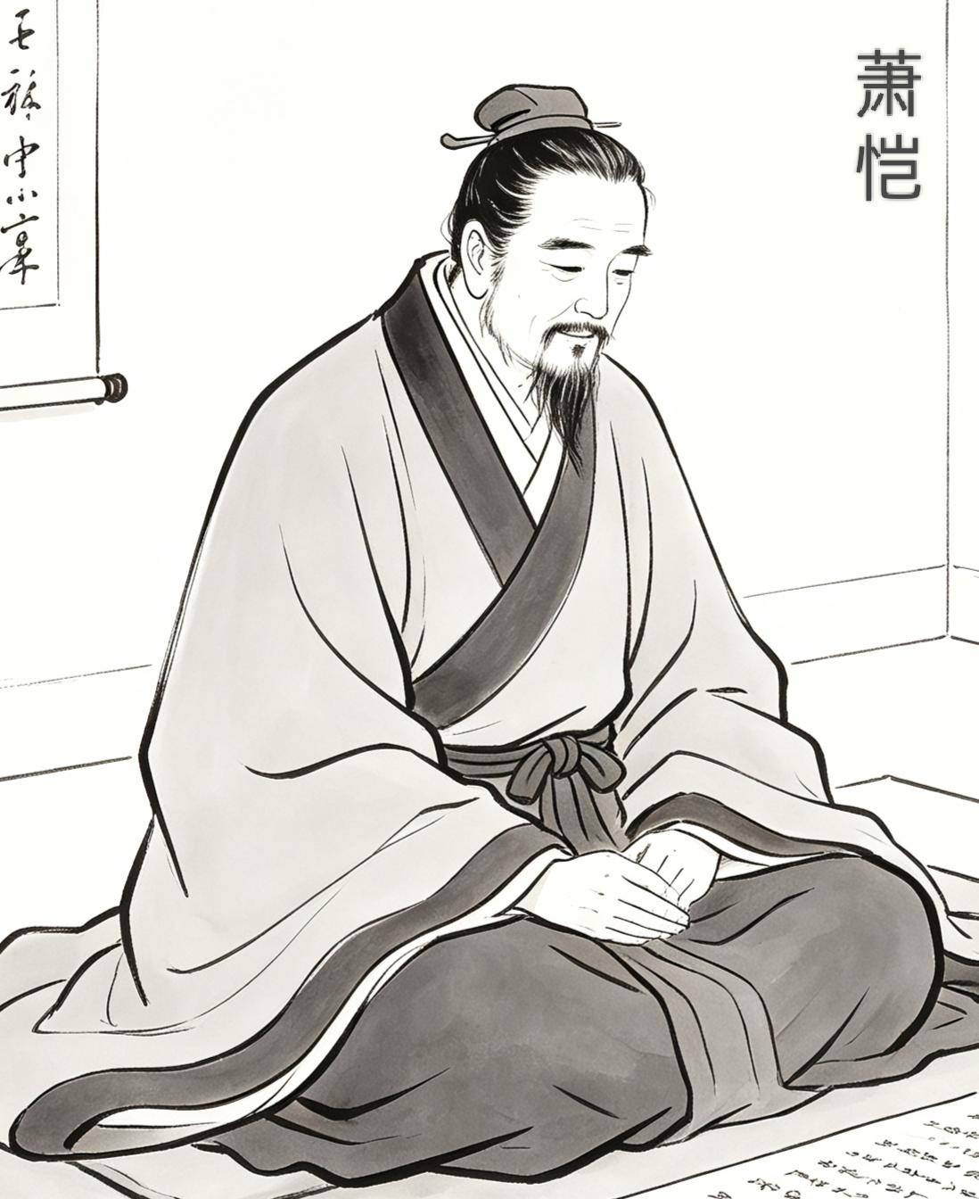 萧恺（506 年—549年），南朝梁时期的文学家。兰陵郡（今山东兰陵）人。属于南
