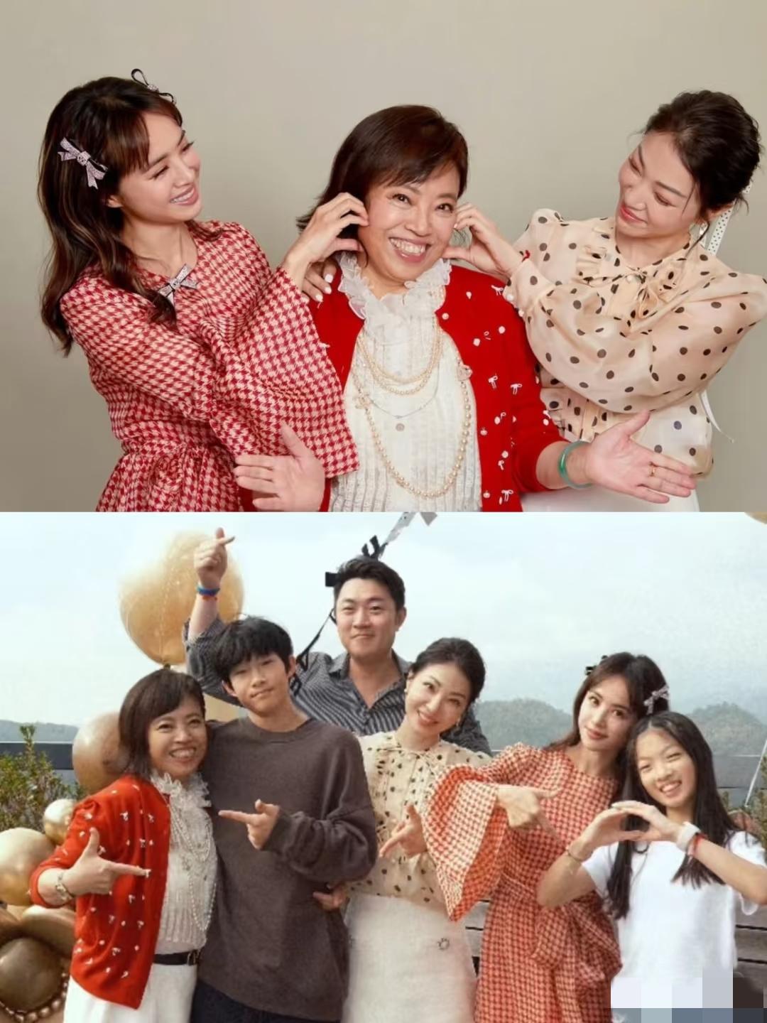 女神蔡依林全家福曝光，姐姐儿女双全，妹妹专注事业。蔡依林为妈妈庆祝70岁生日！一