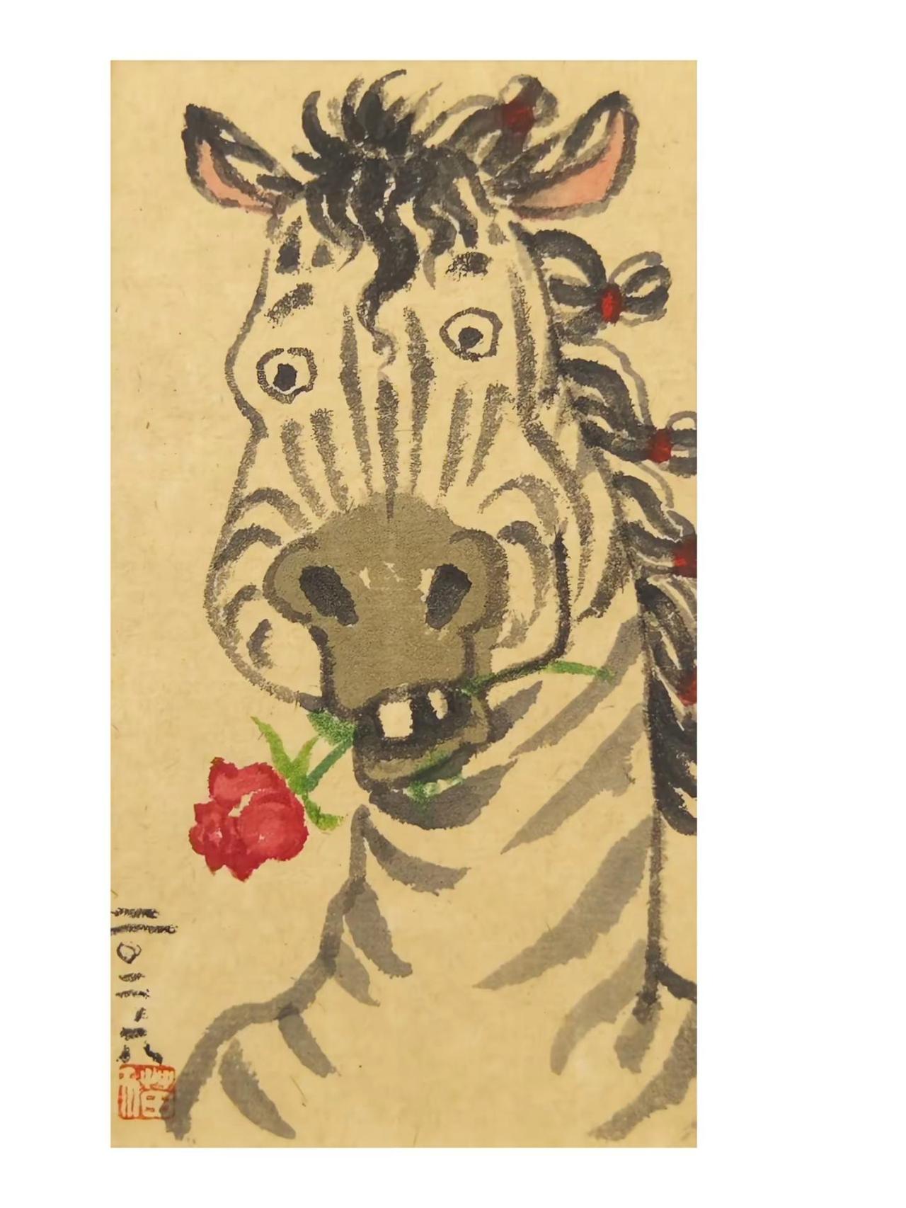 春风得意，良人可期。灵魂画手 国画 马 国风古韵