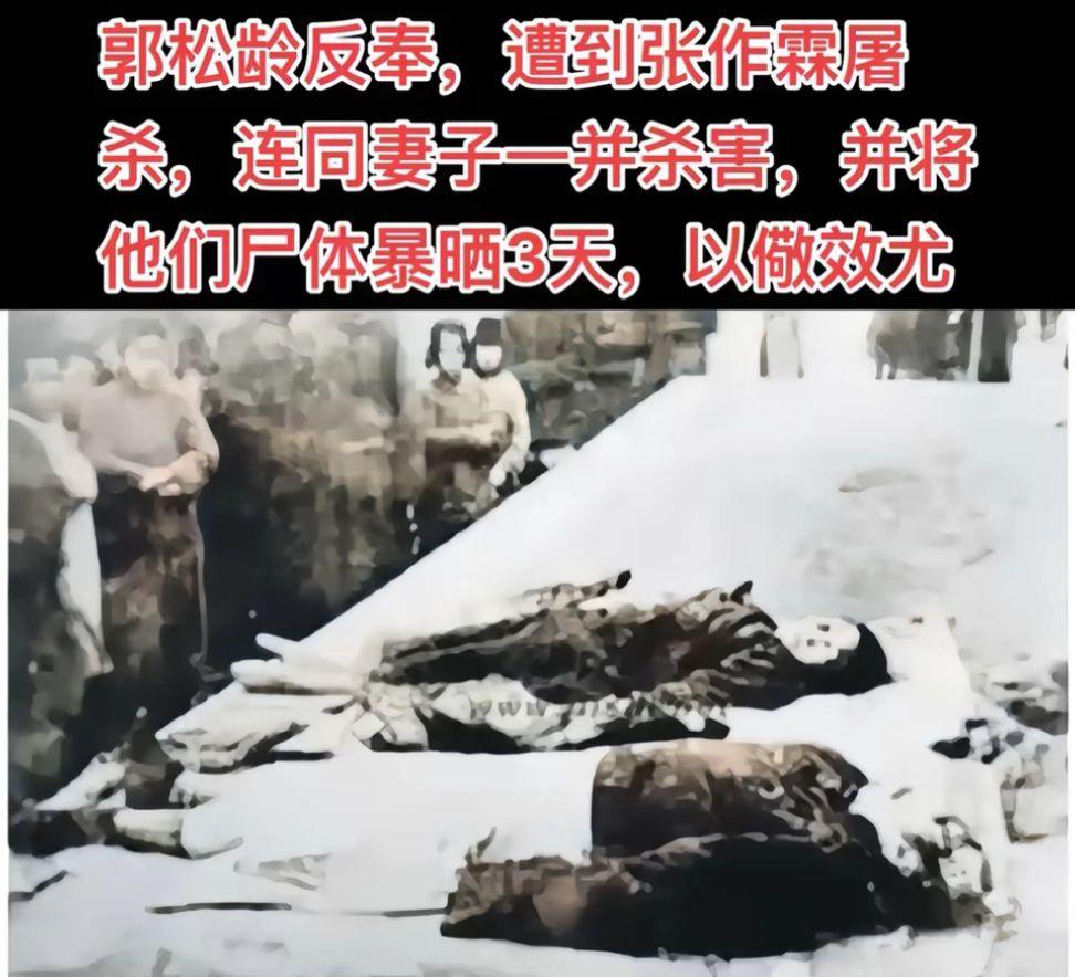 郭松龄不该反奉。你认同吗？