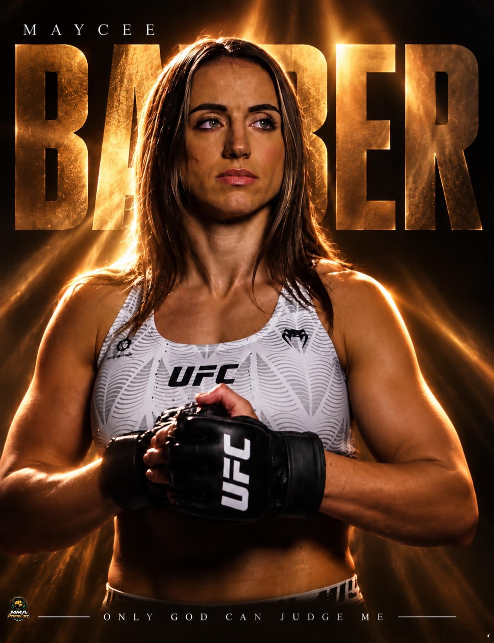 UFC 梅西·巴伯/Maycee Barber疑似回应了奥尼尔的叫阵，表示很快会