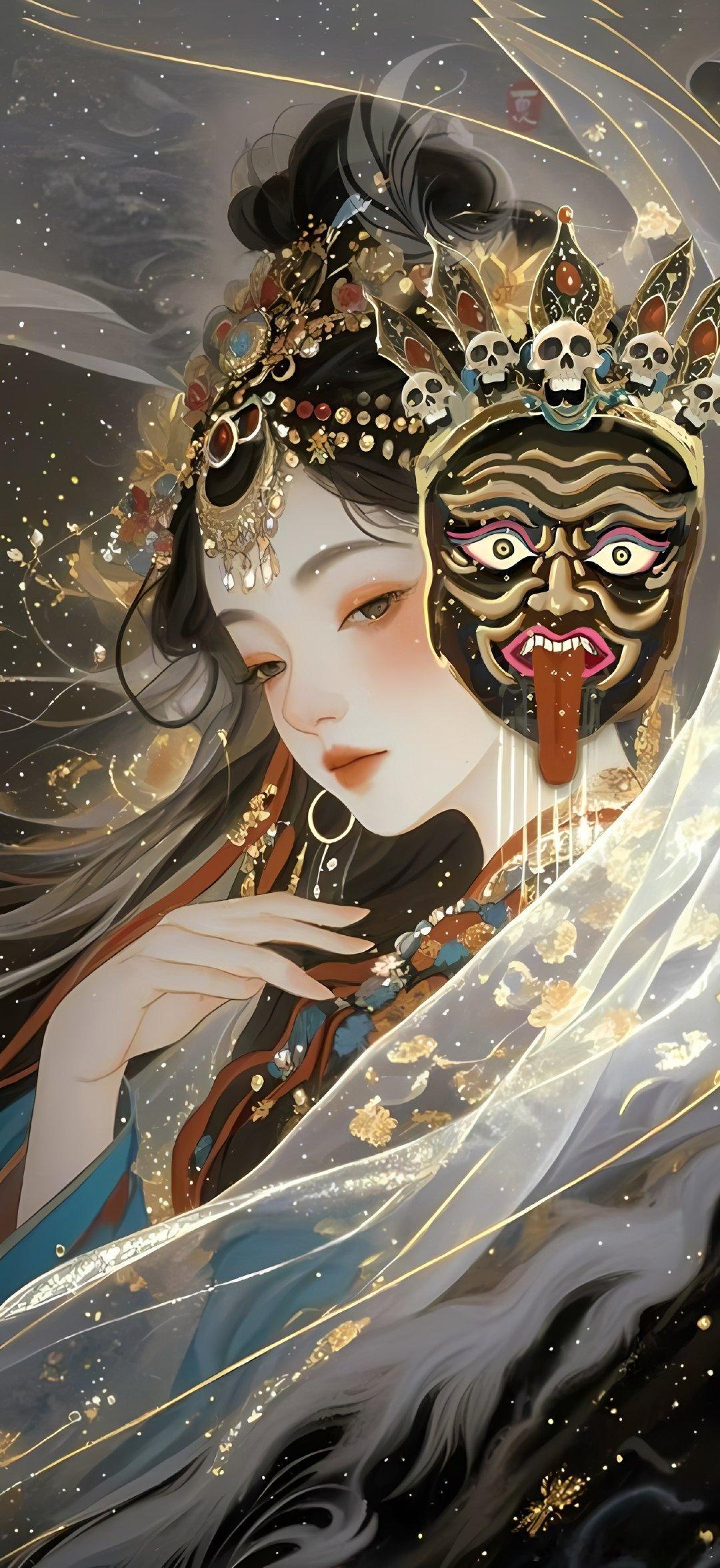 迎财神 初五迎财神| 藏地女财神·扎基拉姆👑后4p为画师手绘 见者发财！ 