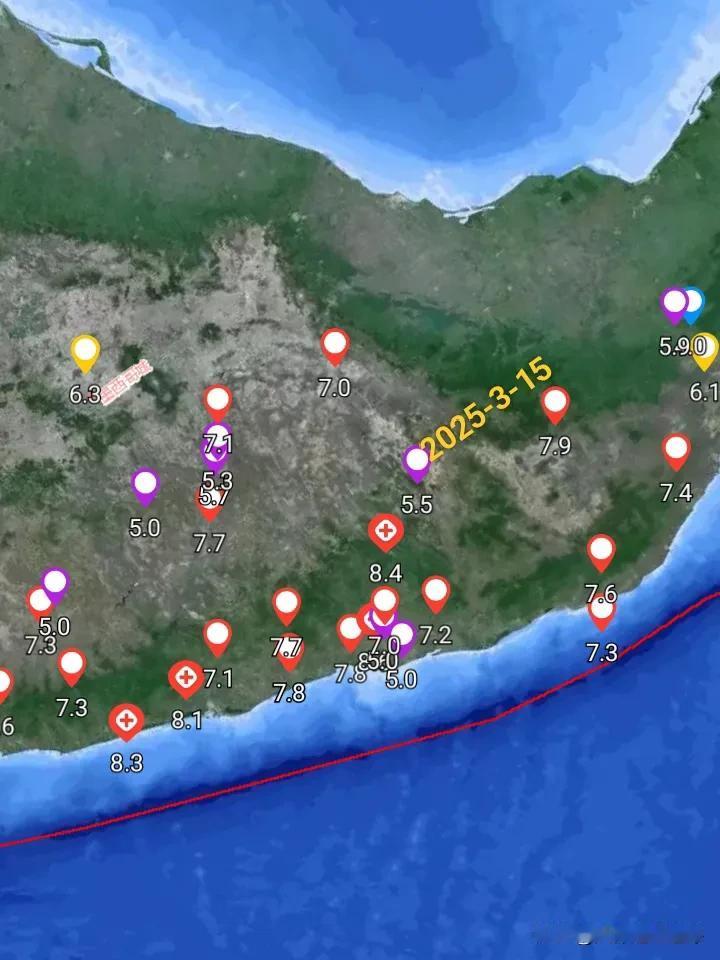 3月15日地震快讯，11时19分墨西哥东部发生5.5级地震，震中距离墨西哥城30