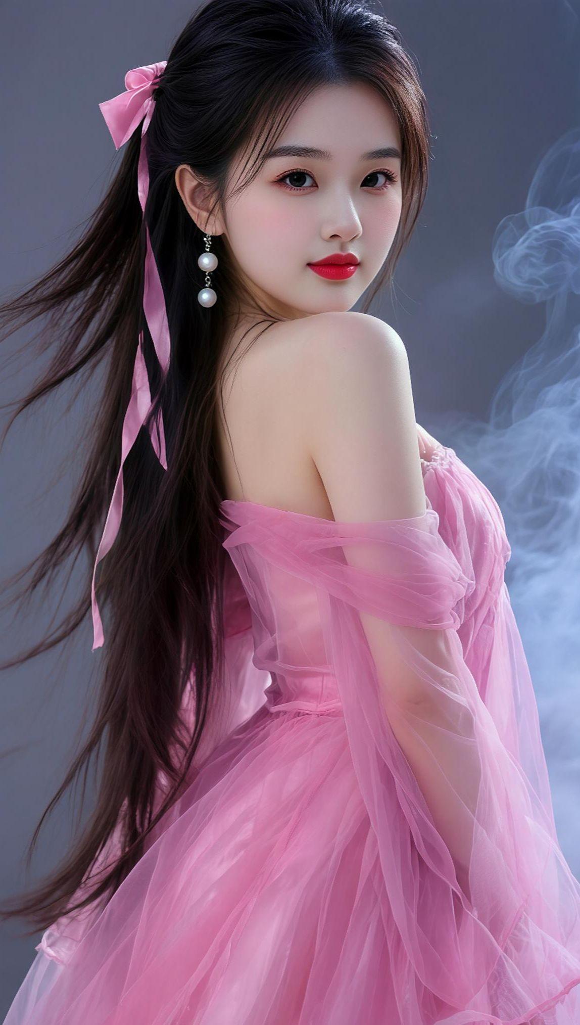 AI粉纱氛围感写真