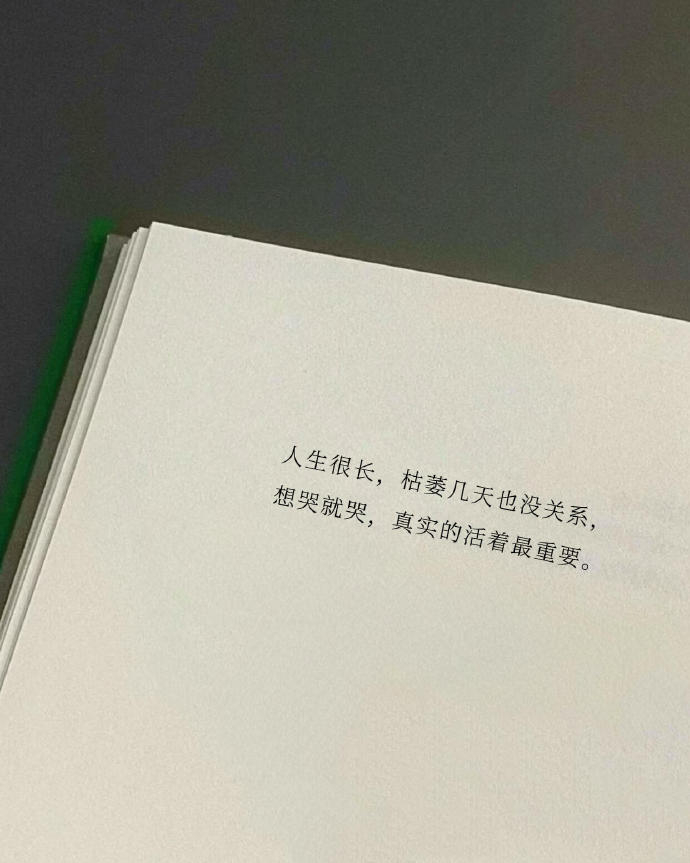 “ 能让人改变的，从不是道理，而是南墙。” ​​​