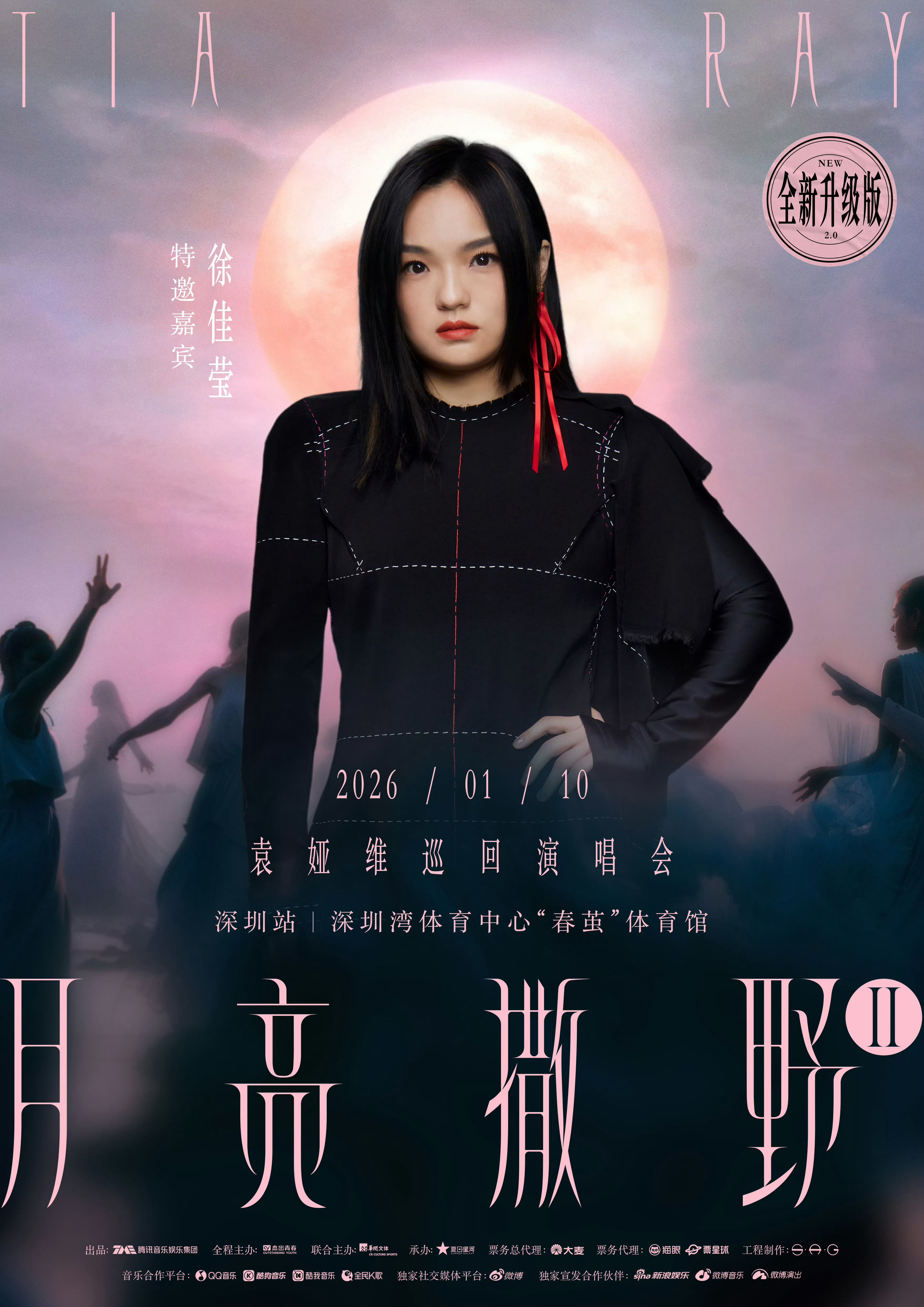 嗯？徐佳莹要去袁娅维的演唱会当嘉宾了（这个表情是什么意思 