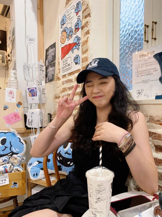 广州蓝色小狗咖啡馆☕怎么可以这么cute