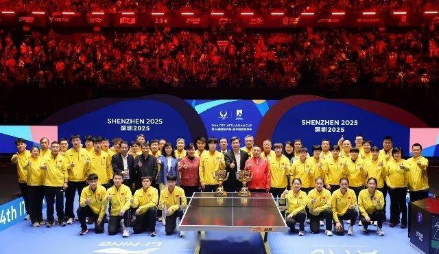 林高远的总结里是国乒合照 林高远还曾在多次公开讲话中强调团队精神和个人态度，“登