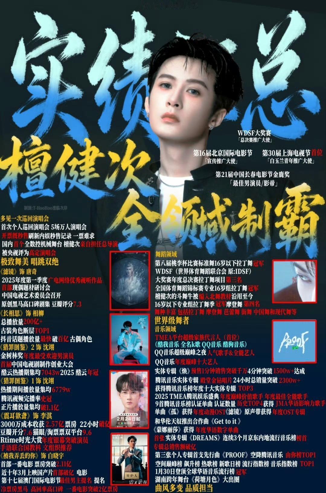 天啊，这就是喜欢影视歌舞综全能艺人檀健次的福利吗？大湾区直播晚会今天要来了，三专