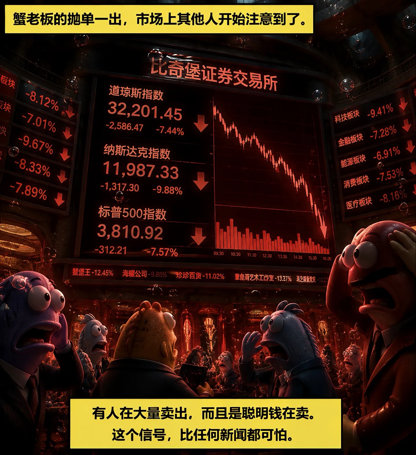 黄金、加密货币、半导体行业为什么同天暴跌？你们看看这个就知道了美股存储芯片股全线