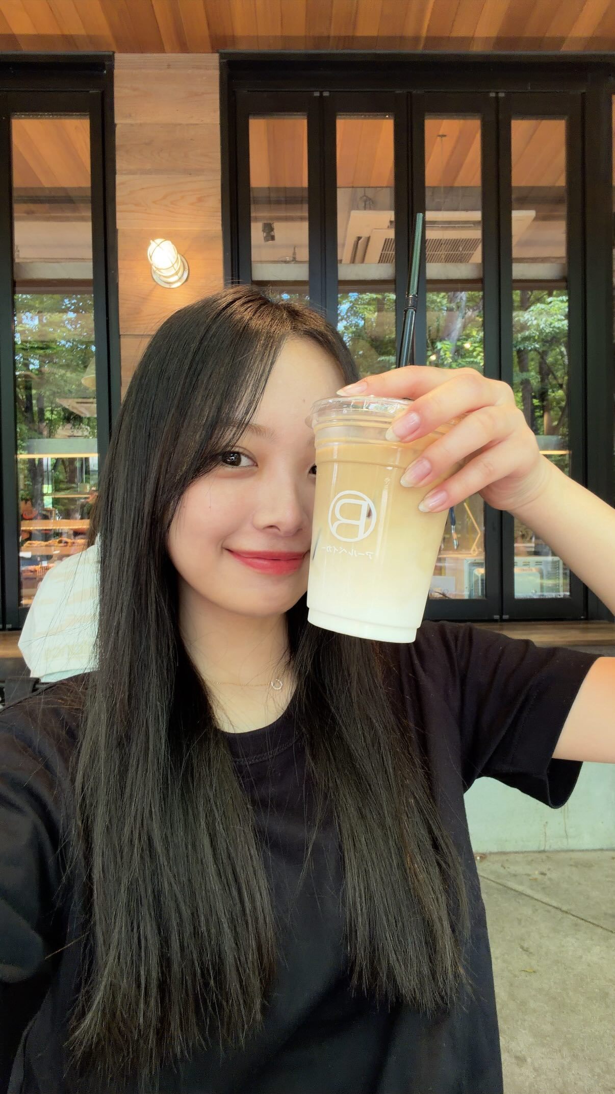 濱岸ひより🐤「大阪初日頑張るぞー🤍」　hamahiyogram