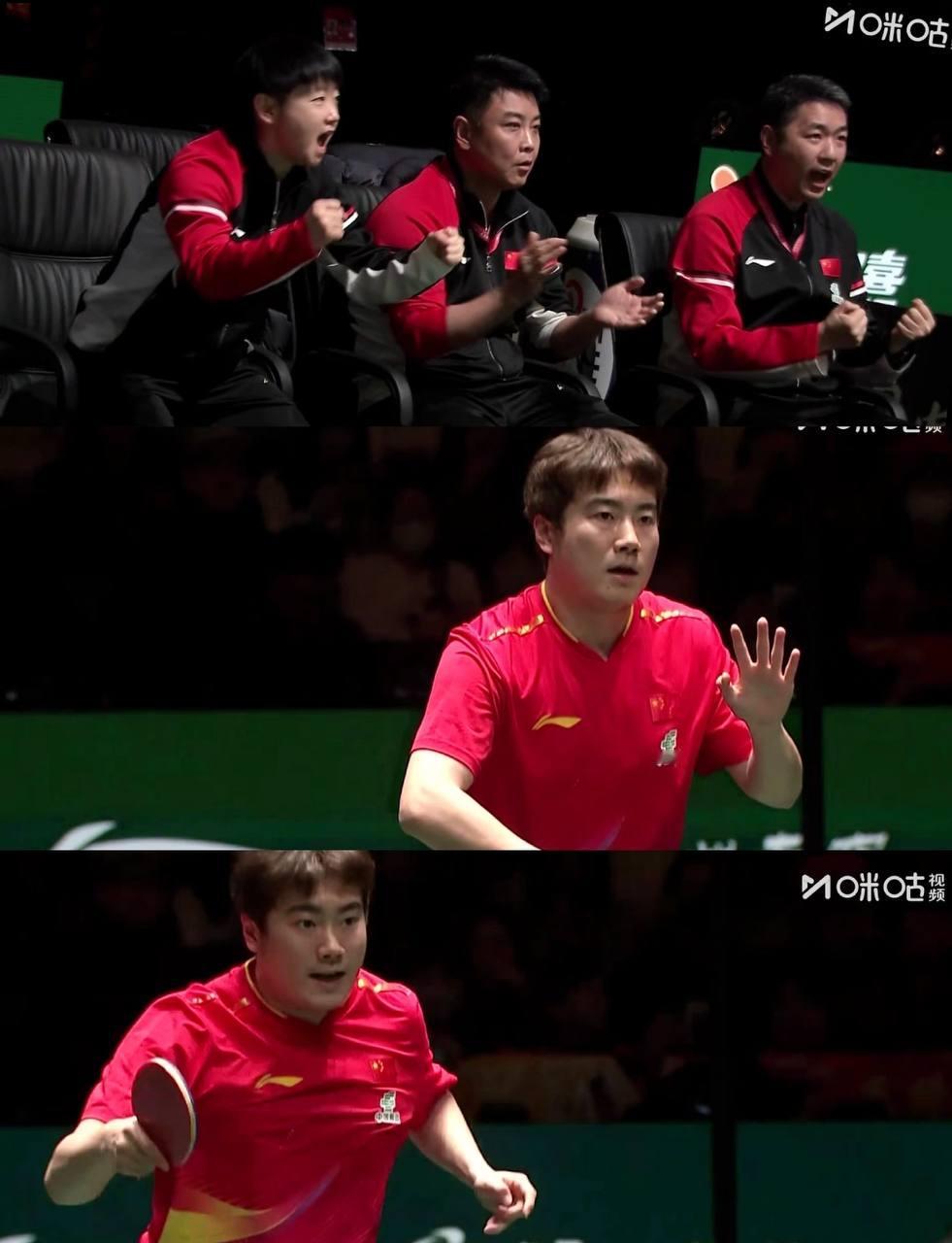 我滴妈，张本智和都没上单打，况且这都不是小日子最强阵容，男队打成这样像话吗？岌岌