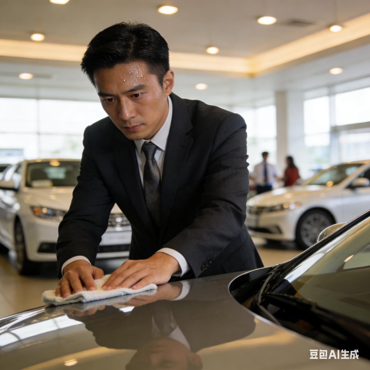 被网暴后仍守岗：素人周奇的汽车销售日常，藏着普通人的体面
 
谁能想到，一场明星