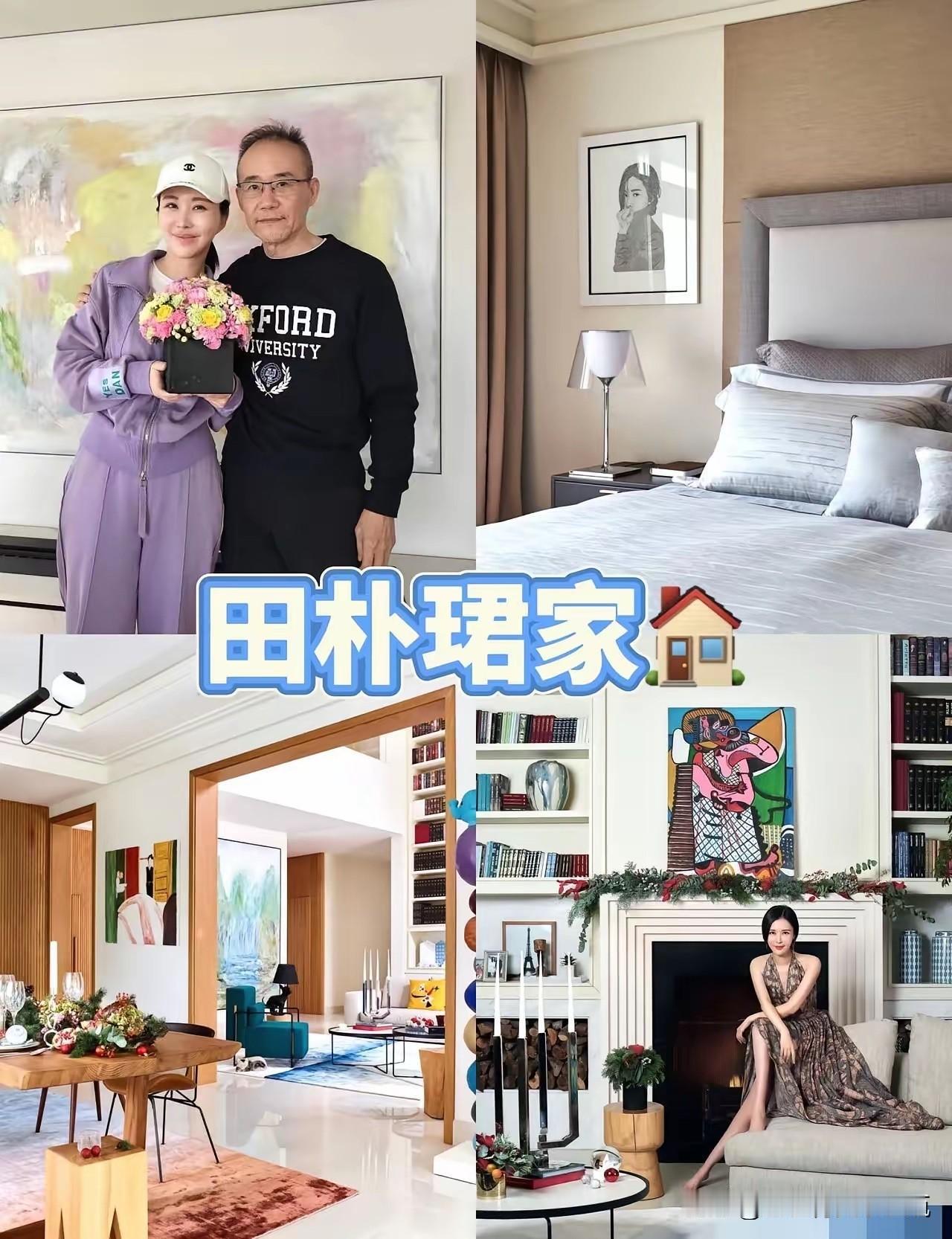 王石田朴珺在深圳海边的大别野家，真的布置超有味道啊。果然田小姐的眼光一如既往的超