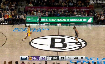 【湖人战术】牛角落位的另一个打法，里夫斯为詹姆斯做背掩护，给他创造快速切入的空间