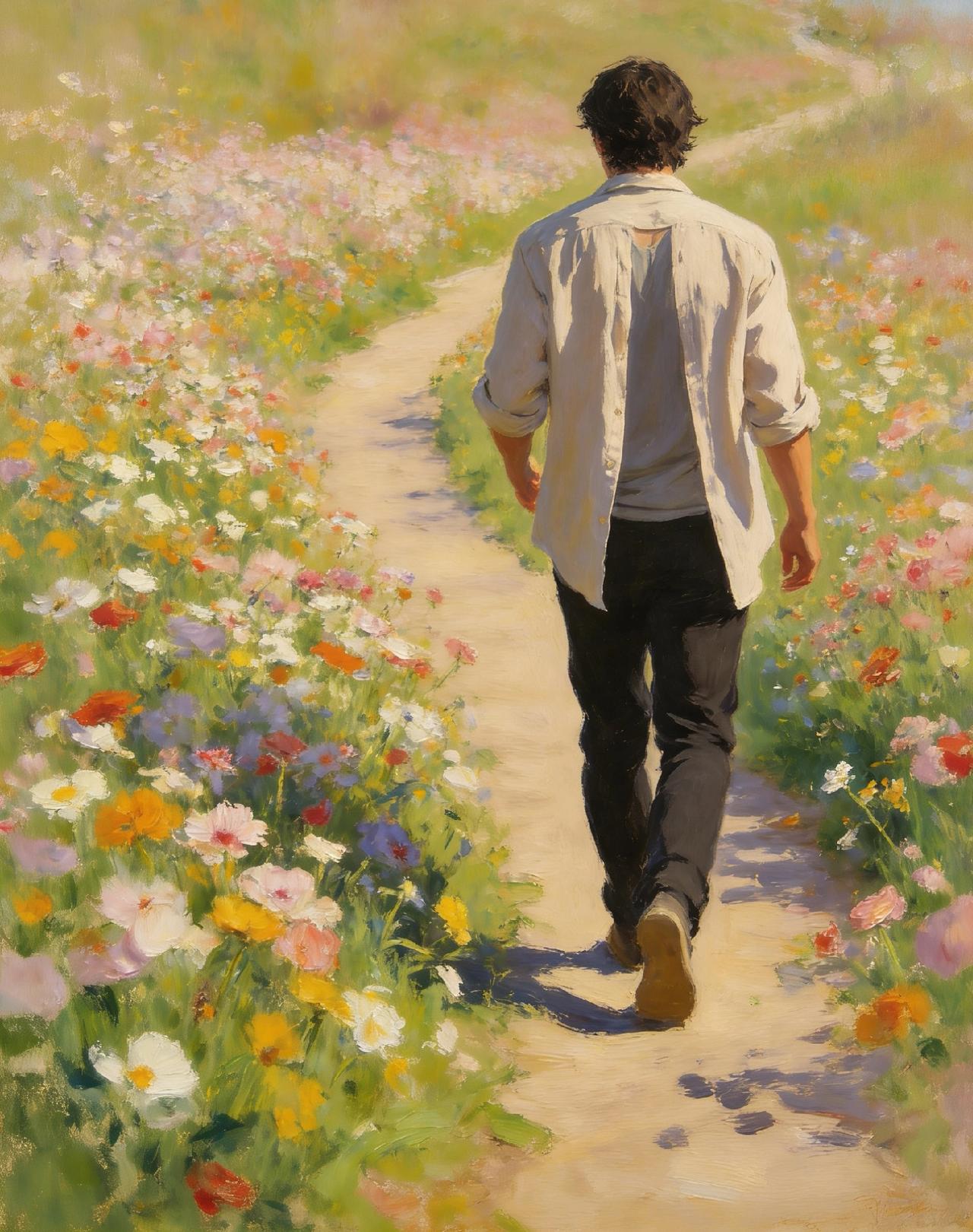 我们这一生，总想着去改变别人的想法、纠正别人的习惯、强求别人懂自己，到最后大多都