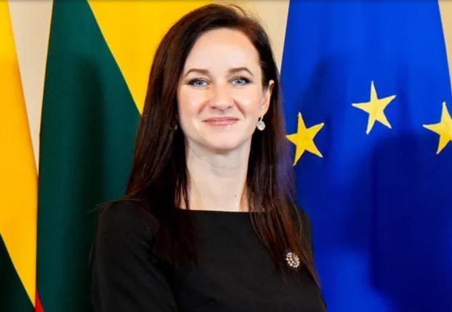 赖清德还想“利诱”，反被 立陶宛 甩出一巴掌！立陶宛总理鲁吉尼埃内（如图）最新严