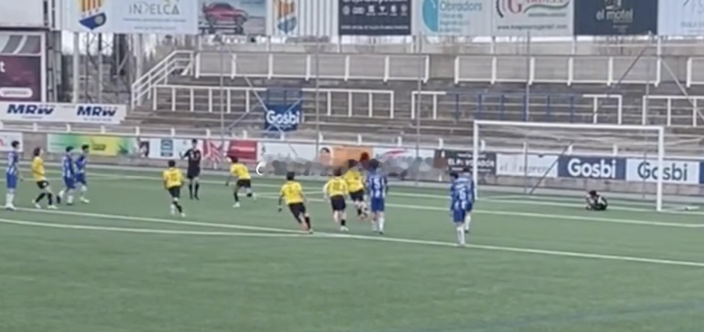 西班牙U16第二级别 欧罗巴U16A队2-1战胜FIGUERES 中国球员刘凯源