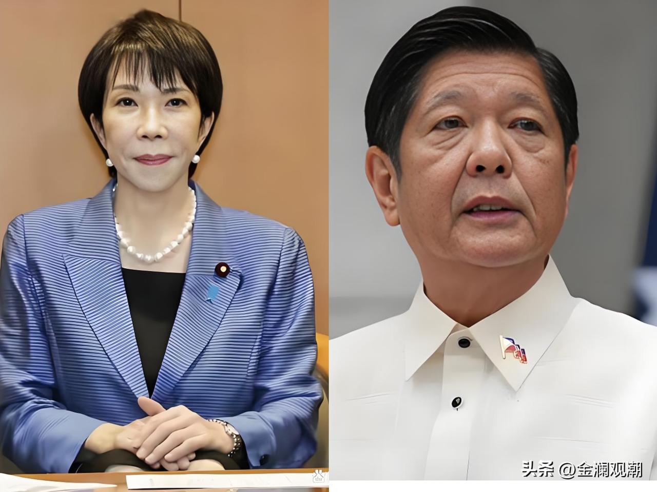 对菲律宾就谈“巴丹群岛”的主权问题，对日本就谈“琉球群岛”的复国问题，这个策略非