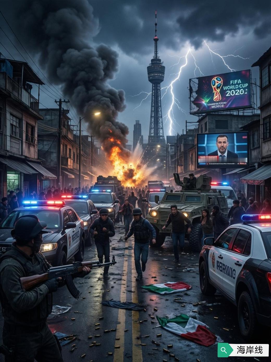 “埃尔·门乔”死了。墨西哥那头号毒枭，终于被军方击毙。

消息传出不到二十四小时