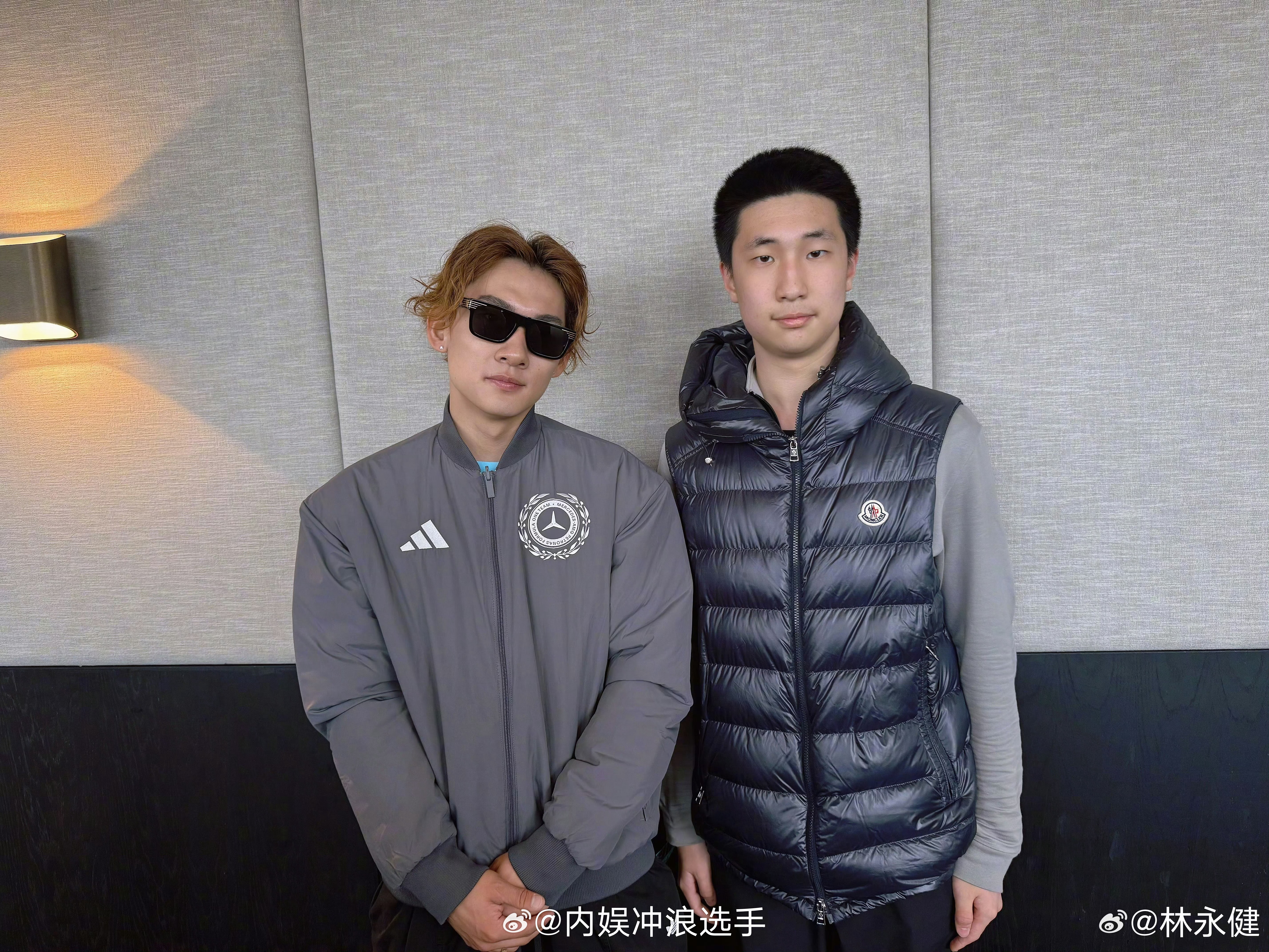 林永健儿子与苏翊鸣合照林大竣翻版林永健 大竣完全就是翻版林永健 