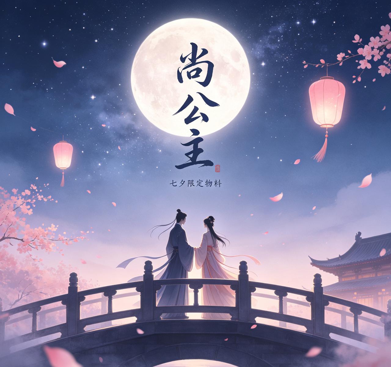 《尚公主》七夕全新物料惊喜上线，古风氛围感直接拉满。古风造型雅致动人，画面氛围感