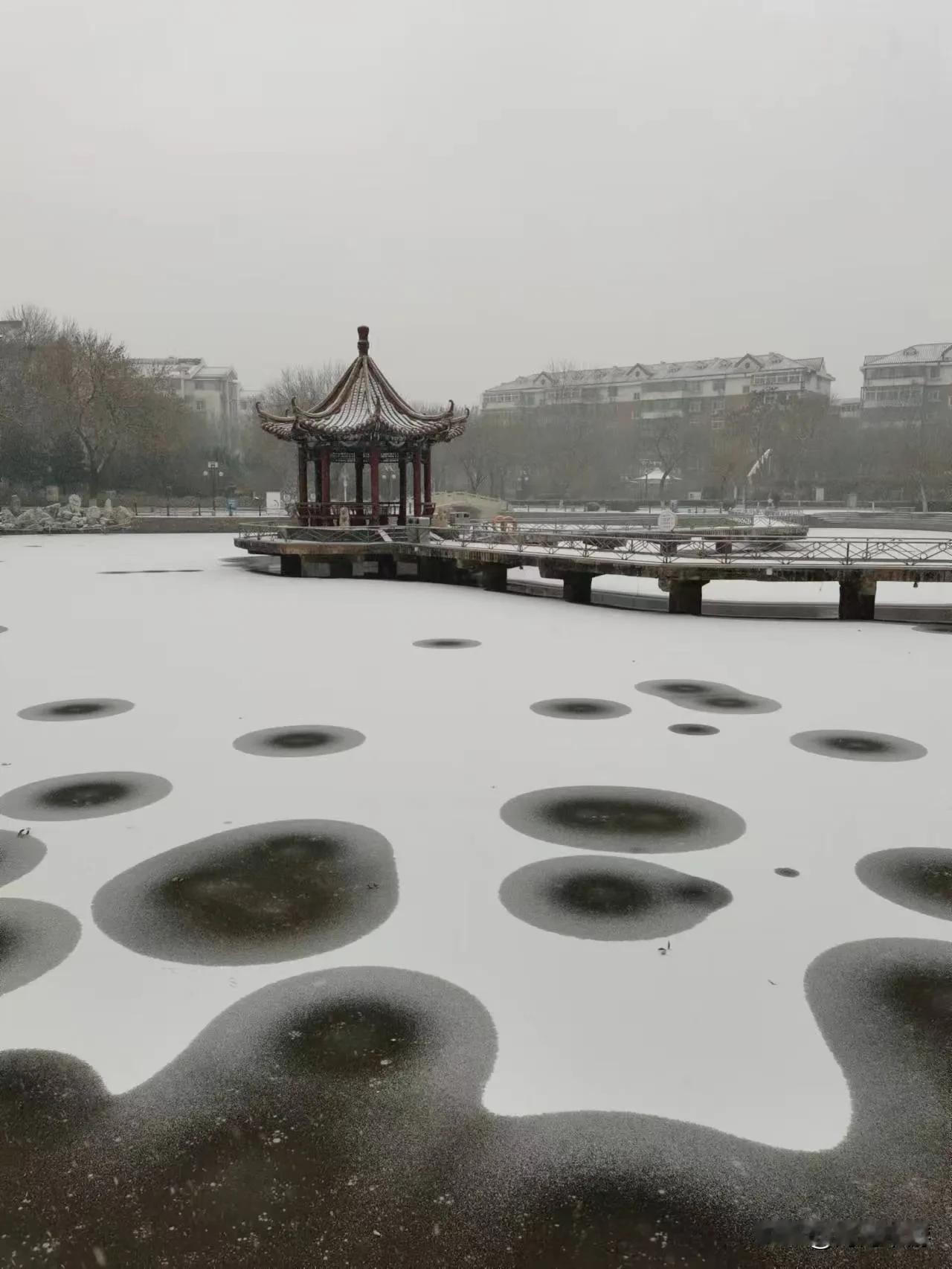 2025年的今天，山东在下大雪。
但塘沽这边，没有雨水，只是在刮风。
曾有一年，