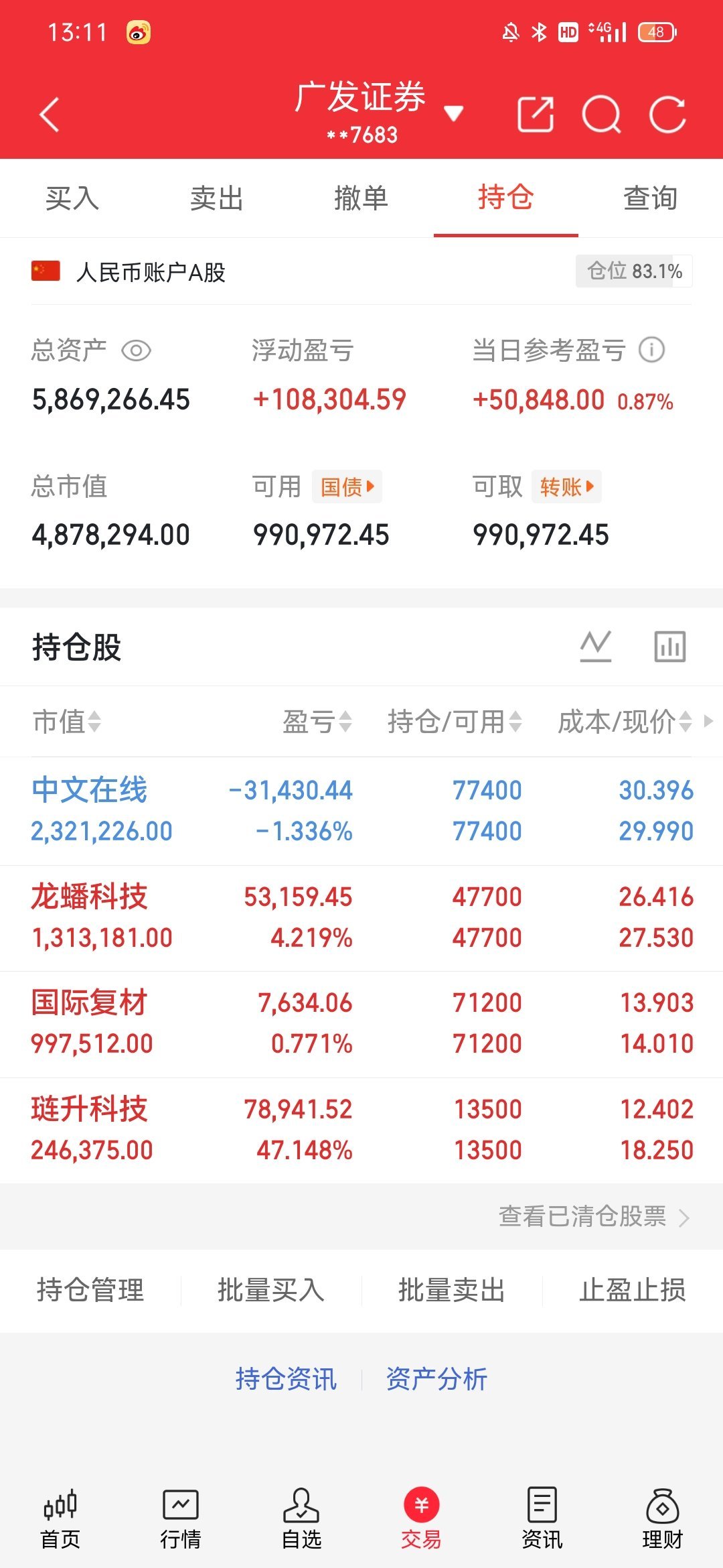 龙蟠下午拉起来了，你们说能涨停吗，支持鸿哥的点赞评论178 