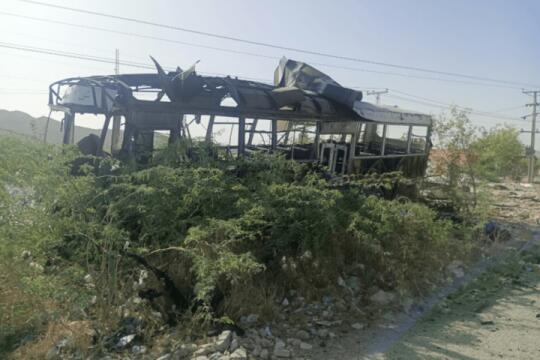 巴基斯坦校车爆炸，至少五人死亡