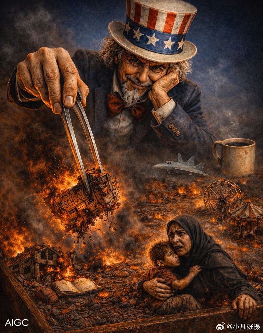 新华社海外版：His Game, Their Agony.（他的游戏，他们的痛苦