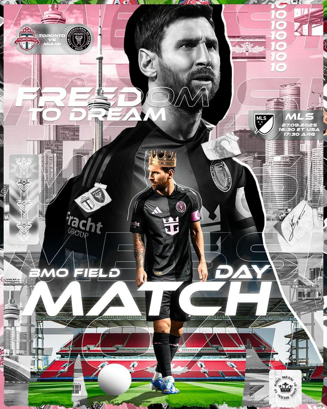 【明日比赛日看梅西🥹🥹🥹】🏆美职联⚽多伦多FCvs迈阿密国际⏰北京时间9