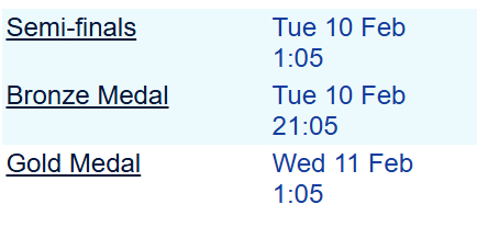 【奥运冰壶】 康姐PP局打定拿一分，意大利7-6美国半决赛在北京时间10日凌晨1