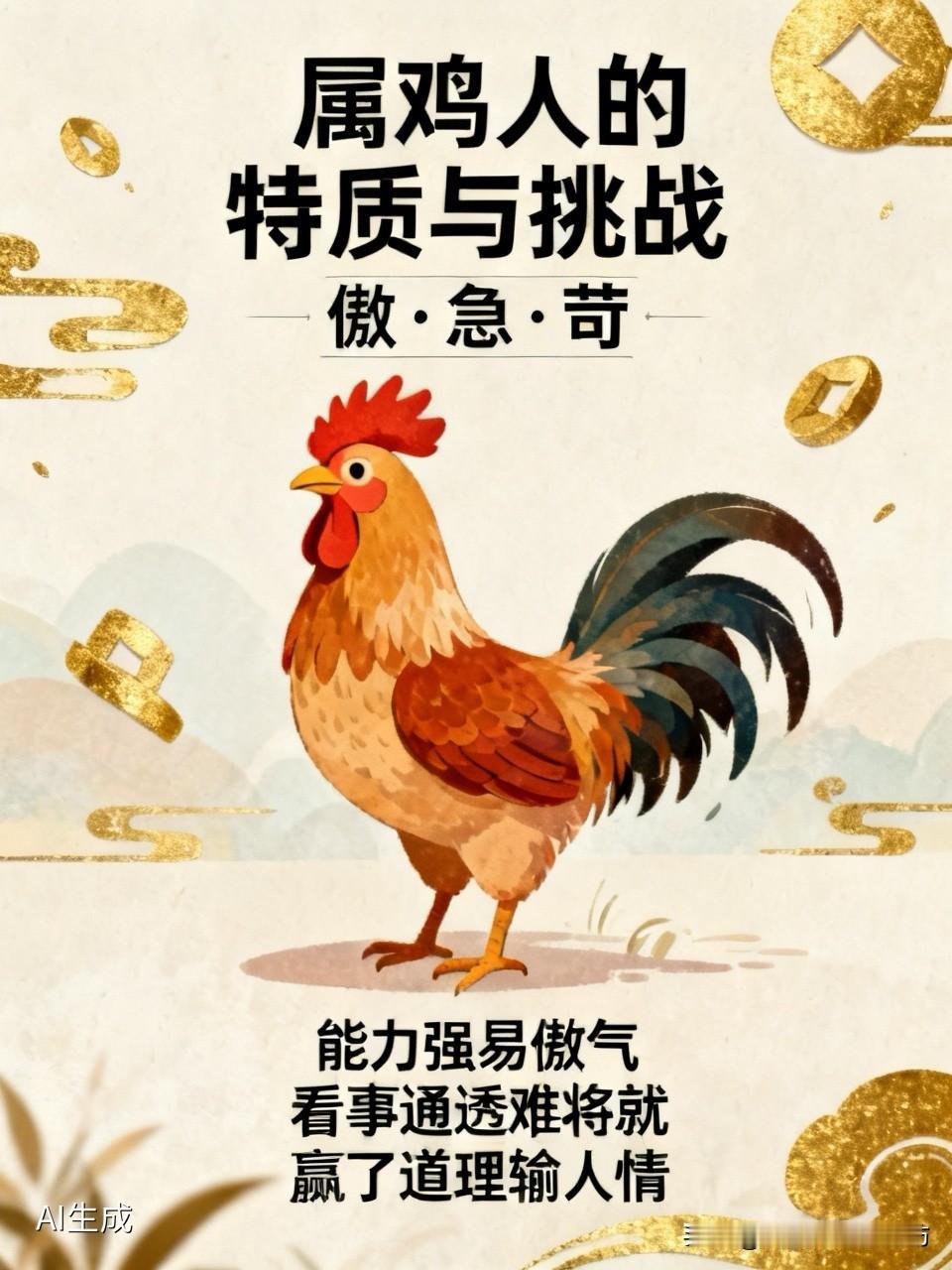 身边属生肖鸡的人，大多都是实打实的能干人，脑子灵光、手脚麻利，不管是干活还是处事