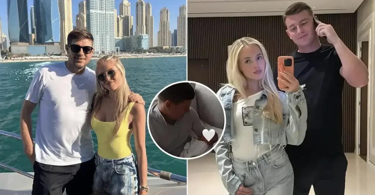 杰拉德升级当外公！女儿诞下女婴，孩子父亲系爱尔兰黑帮头目之子
莉莉-艾拉（Lil
