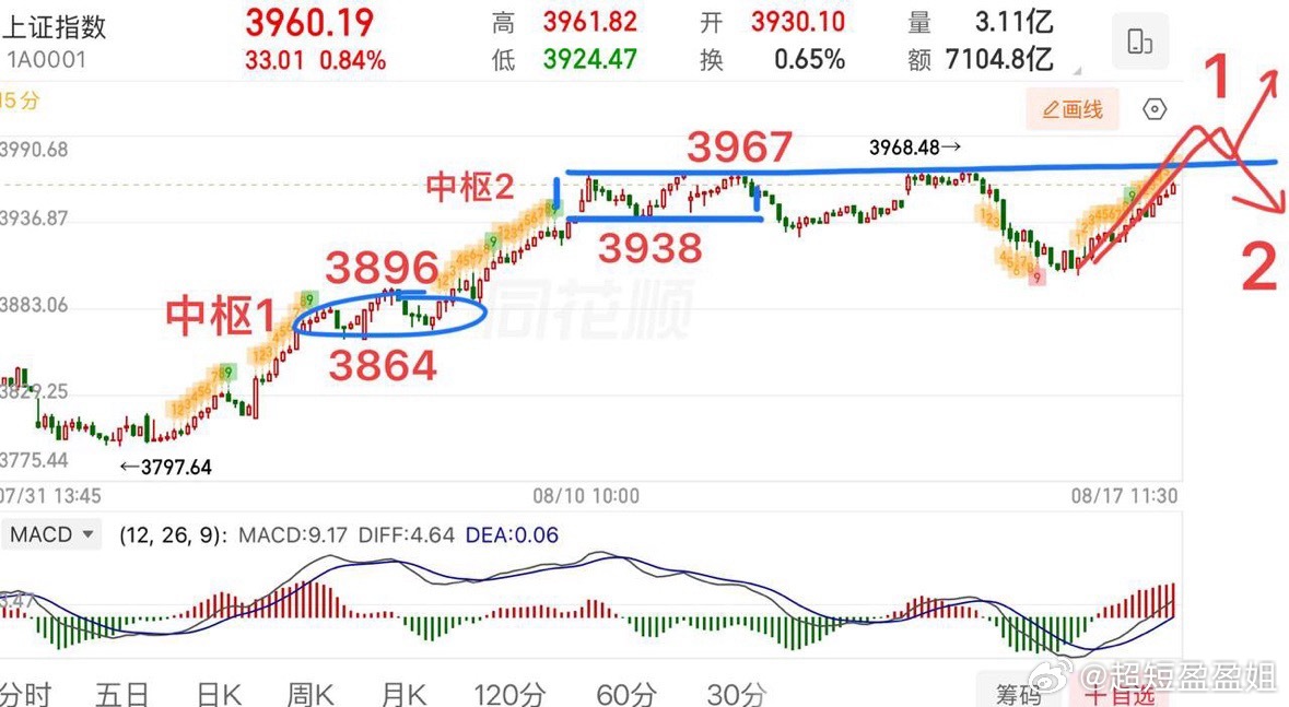 2026.8.17周一午评：  板块快速轮动，接下来怎么操作？  指数总体变化不