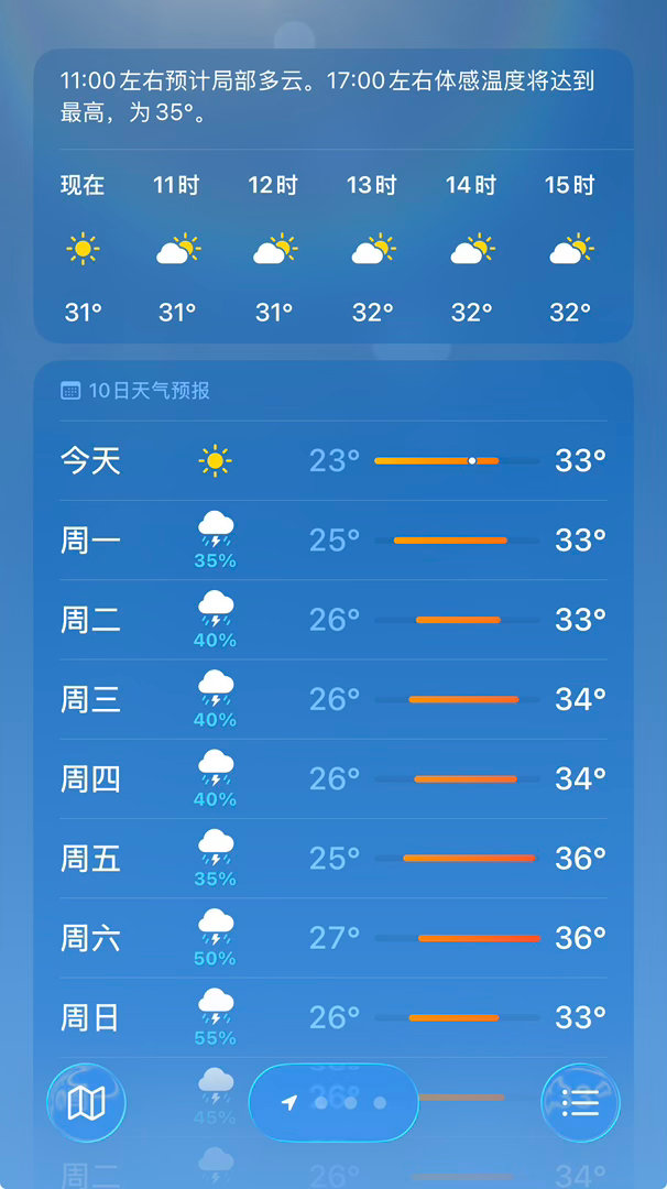 人总是想方设法的折磨自己。33度的天气室外练车 