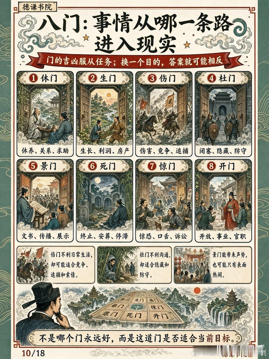 《易经》33条金句 读懂一生通透￼有时候，穷是一个人最好的“老师”       