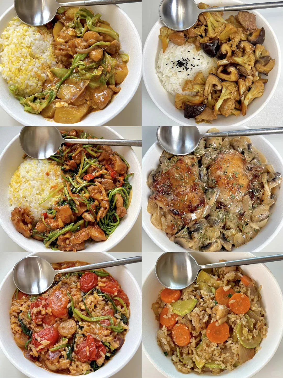 400kcal自律餐合集🥣|鸡腿饭合集第2️⃣弹‼️