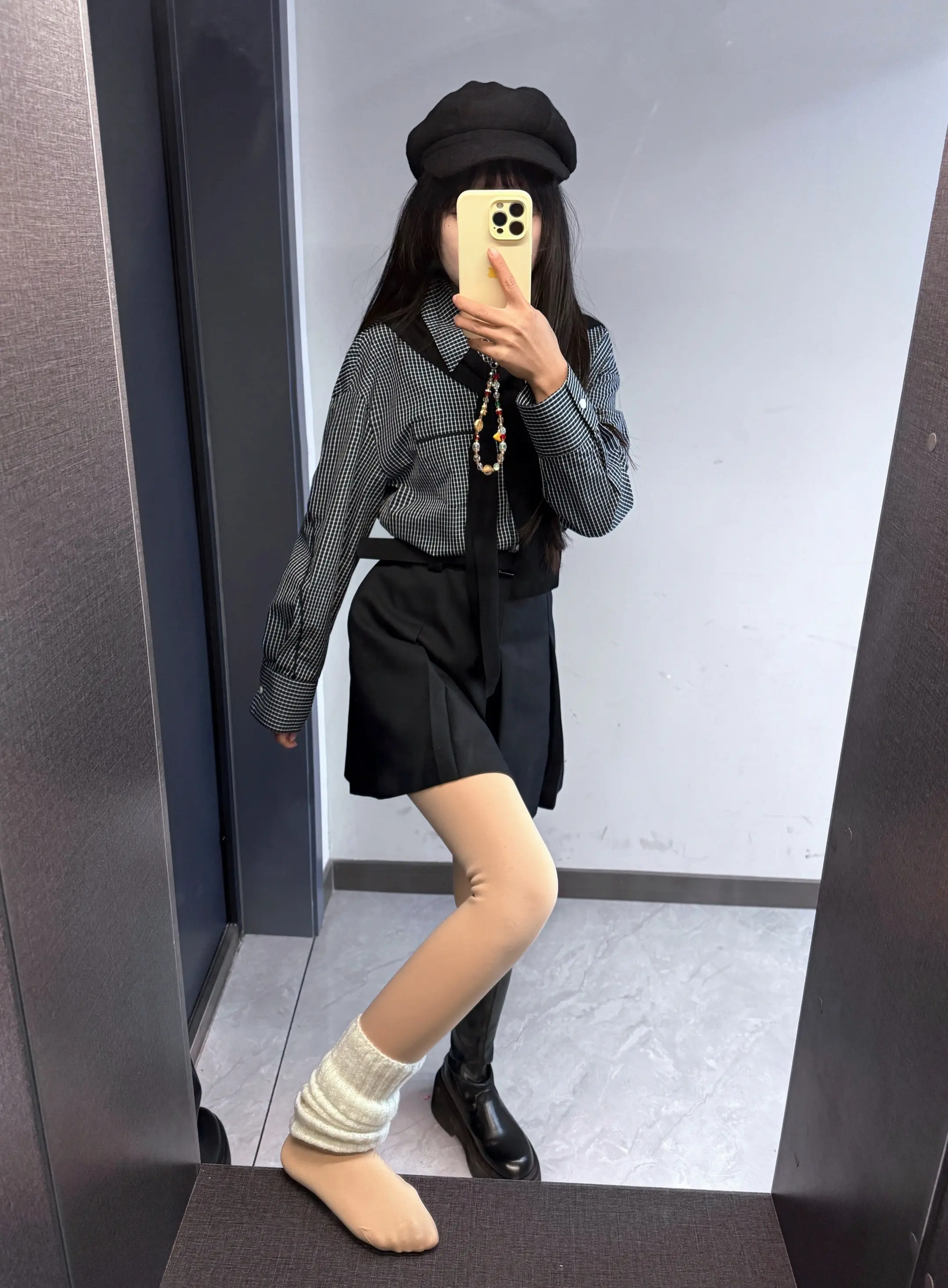 穿搭笔记 对镜拍穿搭 轻熟穿搭 穿搭的尽头是极简 女友穿搭