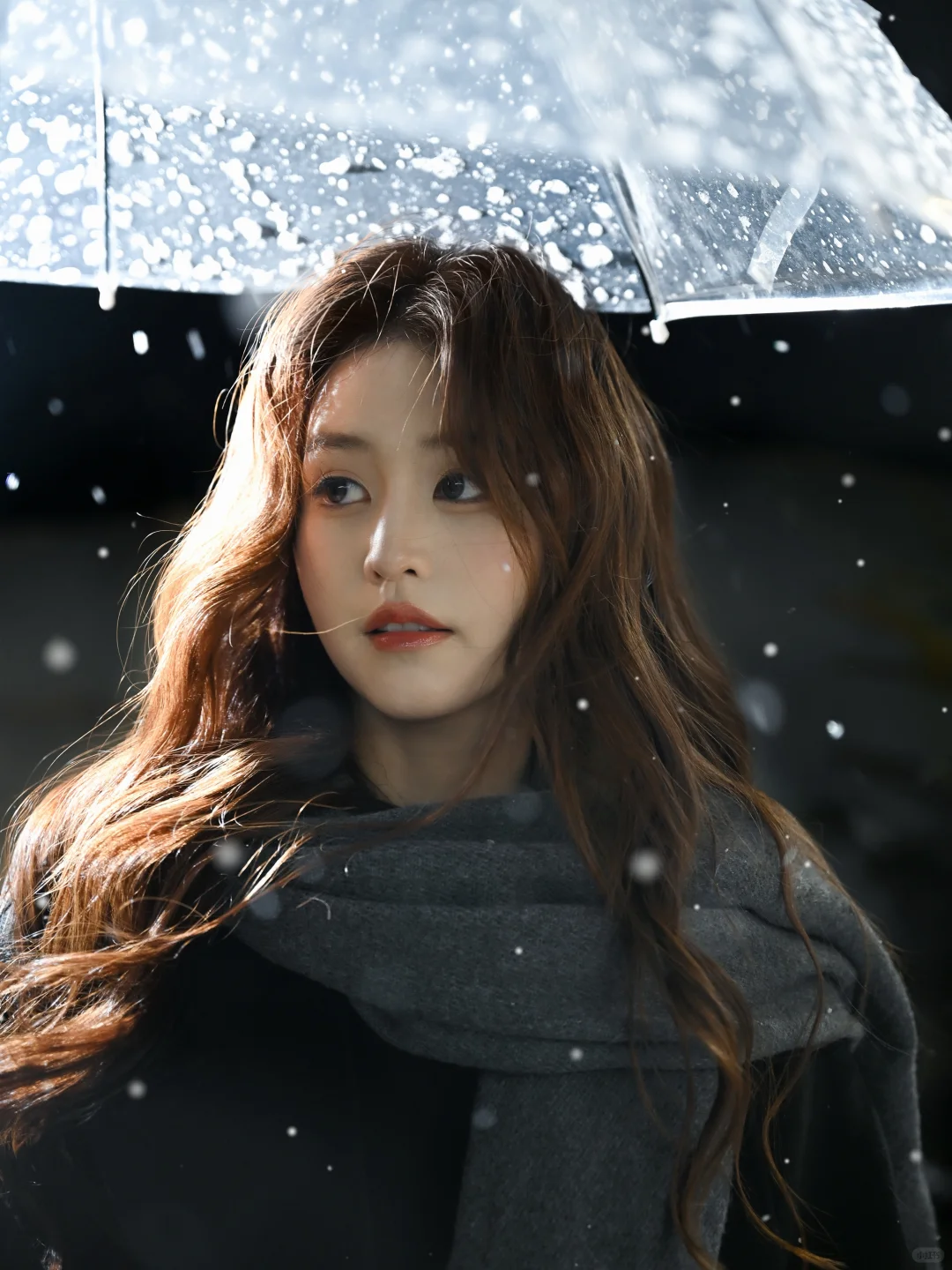 初雪比你先来了❄️