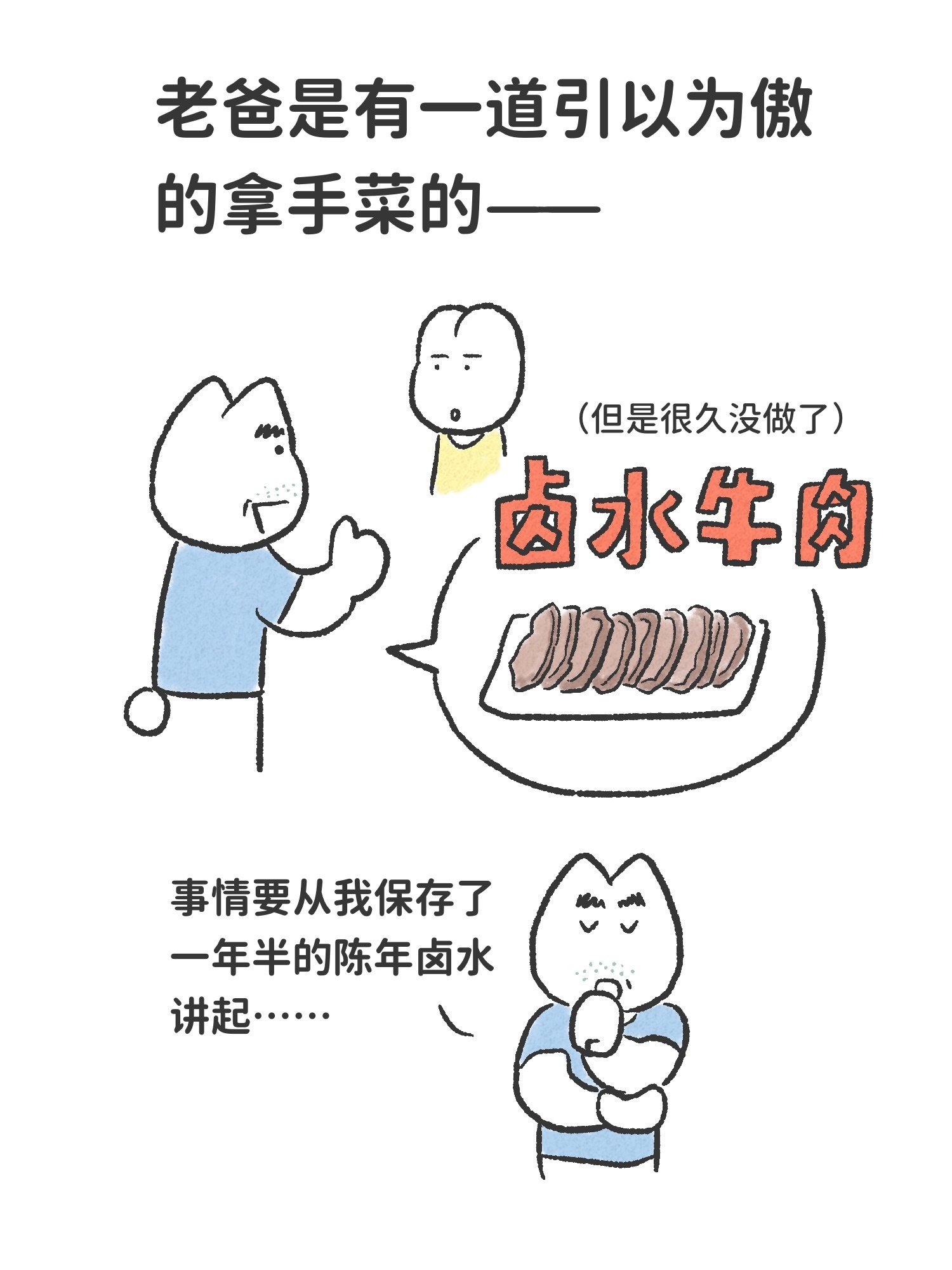 老爹厨房新添菜谱漫画兔家往事