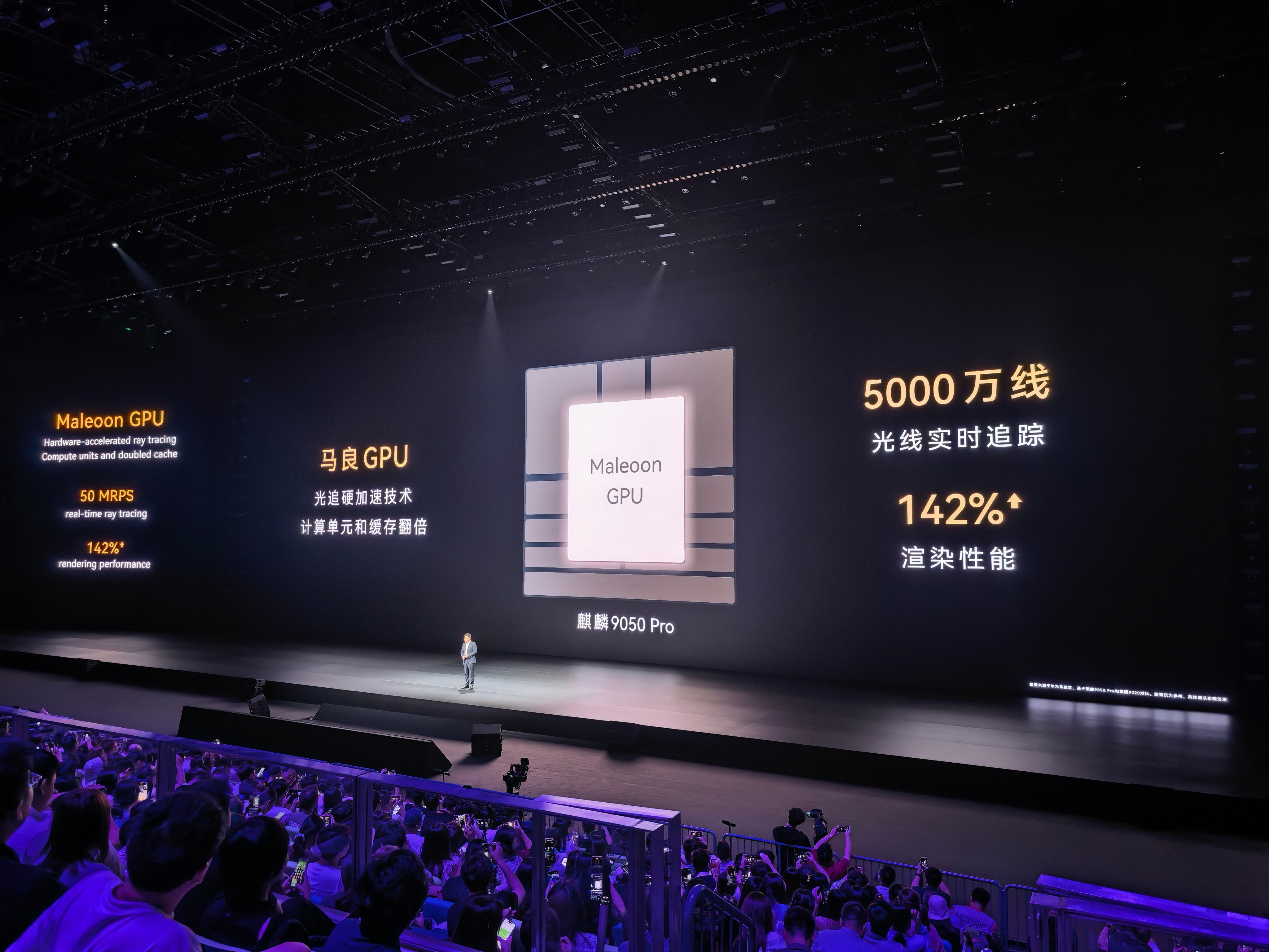 余承东发布会现场连喊3个Super余承东称麒麟9050Pro史上最强很多目光聚焦