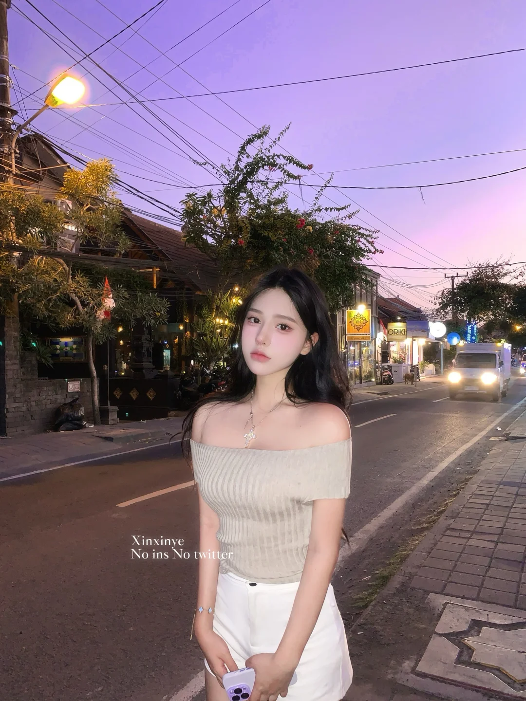 仓古的落日余晖💜吹晚风