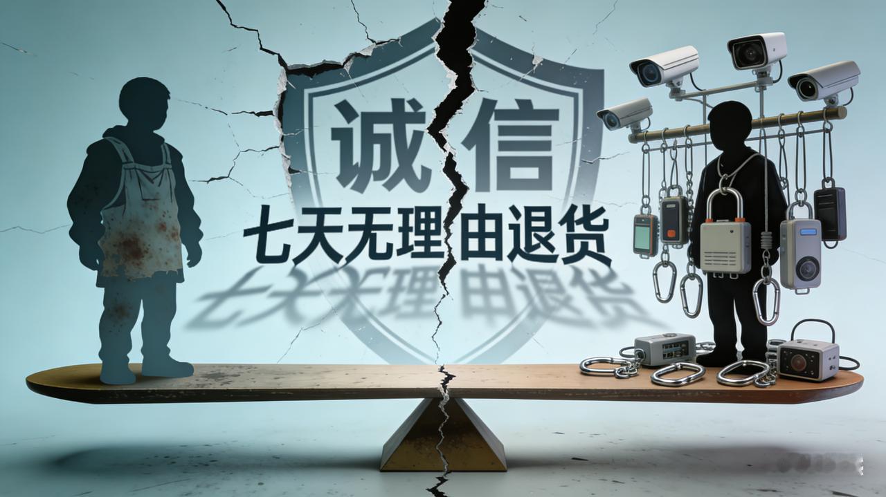 规则失衡下的信任崩塌

一件穿脏的童装被退回，看似只是个别人贪小便宜的闹剧，实则