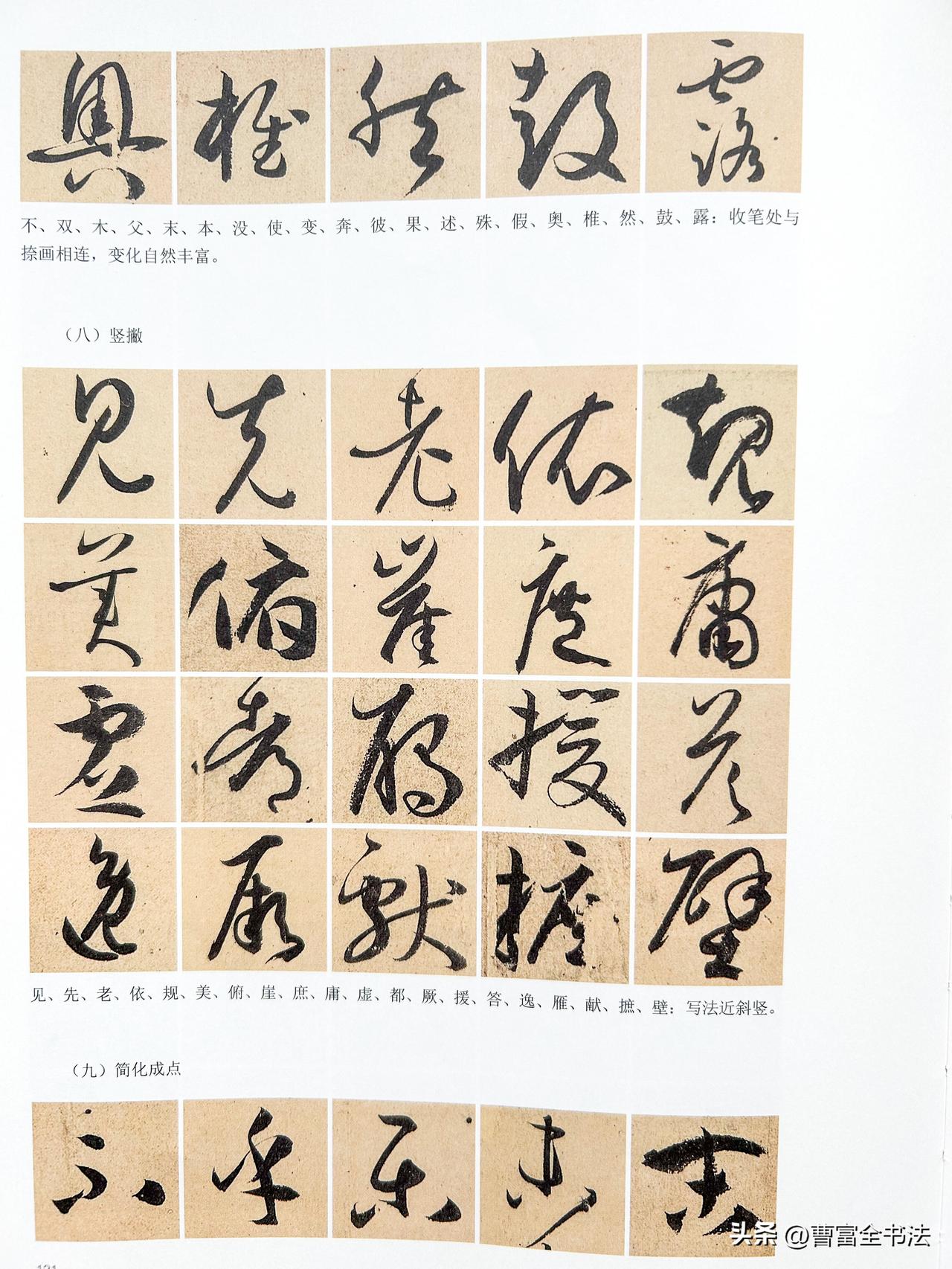 草书入门核心笔法，一次讲透
 
很多人觉得草书潦草难学，其实都有固定笔法。起笔分