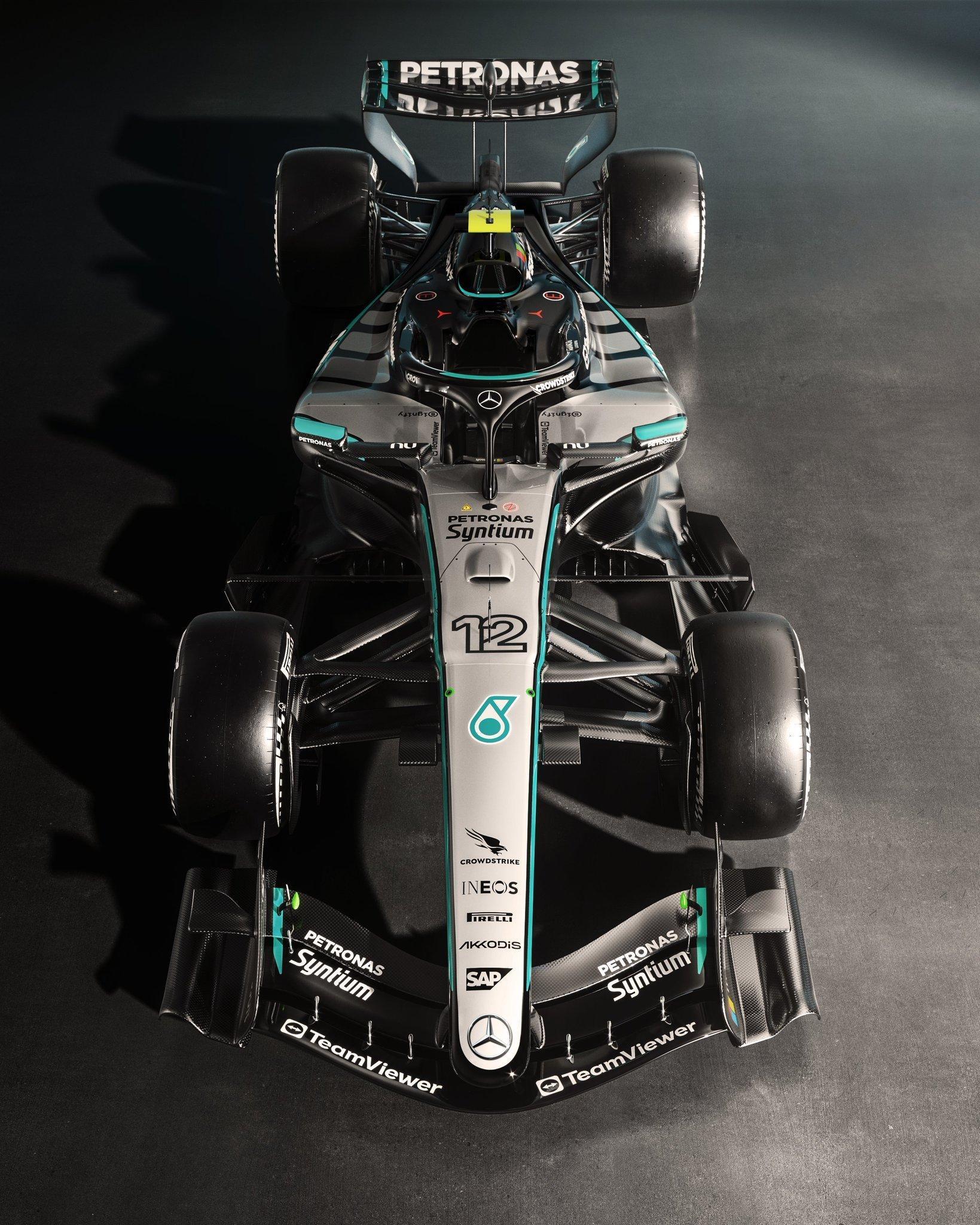 梅赛德斯发布2026赛季新车W17涂装f12026f1赛车揭幕