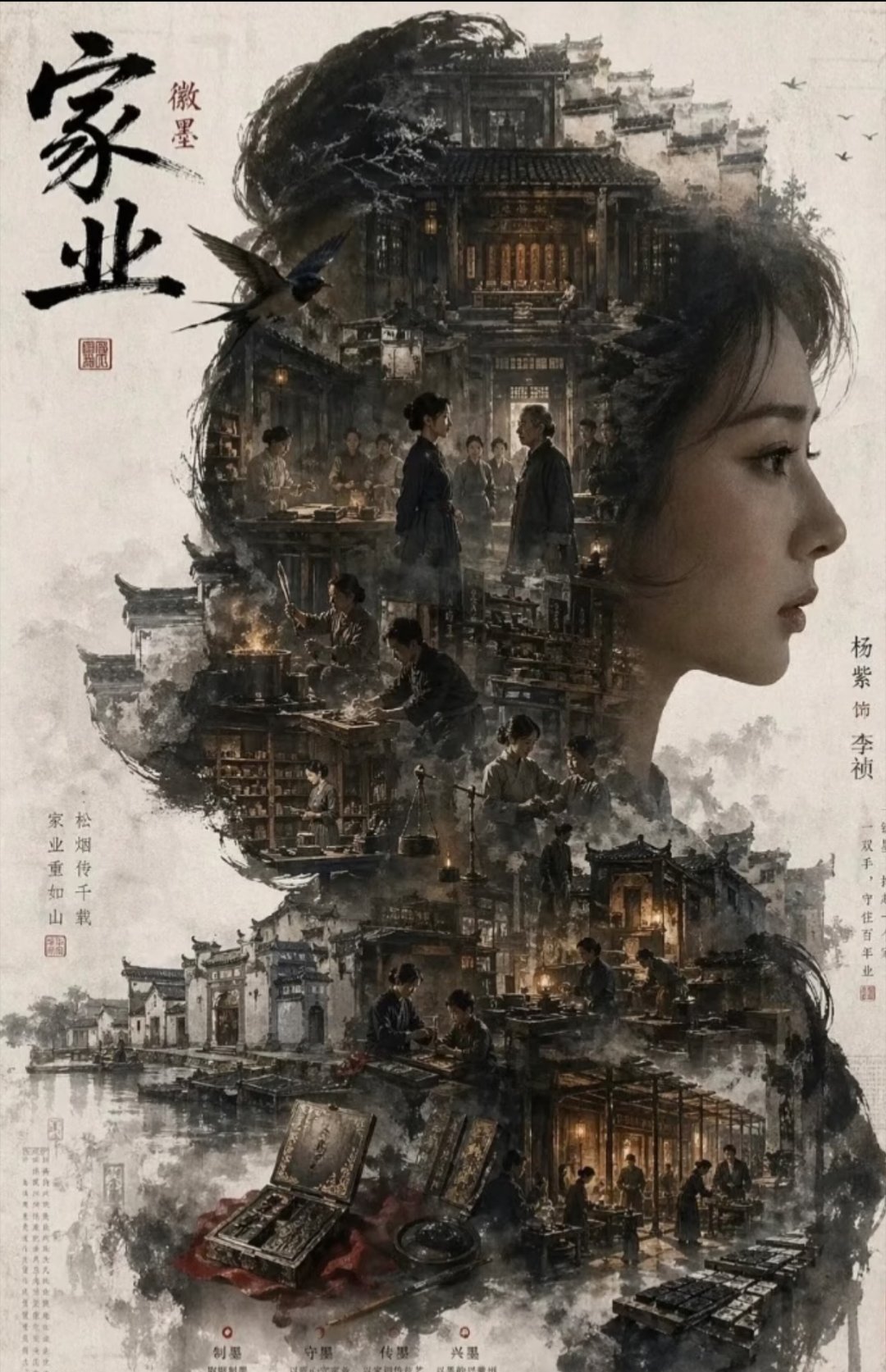 杨紫《家业》网传定档5月17日，明天上午11点有物料发布，五月接连好消息，盼了好