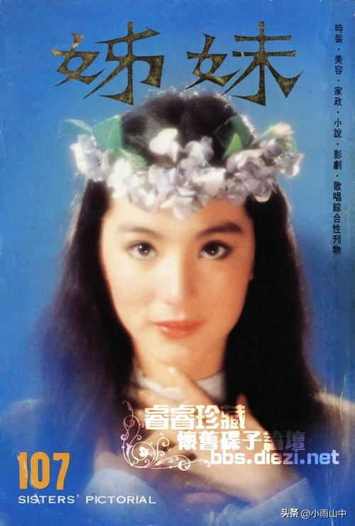 《姊妹》是港台七、八十年代最畅销的杂志之一。登上封面的都是当年红极一时的女星。林