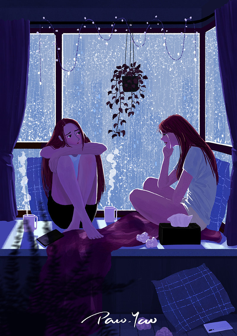 这世上大部分抒情，都会被认作是无病呻吟。能理解你得了什么病，基本上就是知己。——